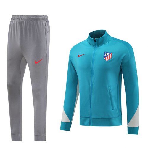 Atletico Madrid 24/25 Men's Turquoise Long Zip Jacket