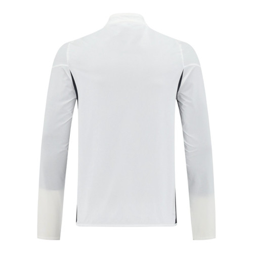Arsenal 25/26 Men's White Long Zip Windbreaker