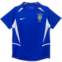 Brazil 2002 Men's Away Retro Shirt