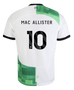 MAC ALLISTER #10 Liverpool 23/24 Authentic Men's Away Shirt - PL Font