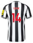 ISAK #14 Newcastle United 23/24 Authentic Men's Home Shirt - PL Font
