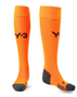 Real Madrid Y-3 23/24 Kid's Goalkeeper Orange Shirt and Shorts