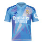 Real Madrid 24/25 Kid's Home Goalkeeper Shirt and Shorts
