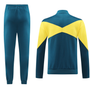 CF América 24/25 Men's Blue-Yellow Long Zip Jacket