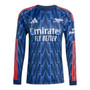 ØDEGAARD #8 Arsenal 25/26 Men's Away Long Sleeve Shirt - PL Font