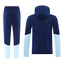 Argentina 2026 Men's Navy Long Zip Windbreaker