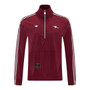 Arsenal 25/26 Men's Maroon Half Zip Jacket