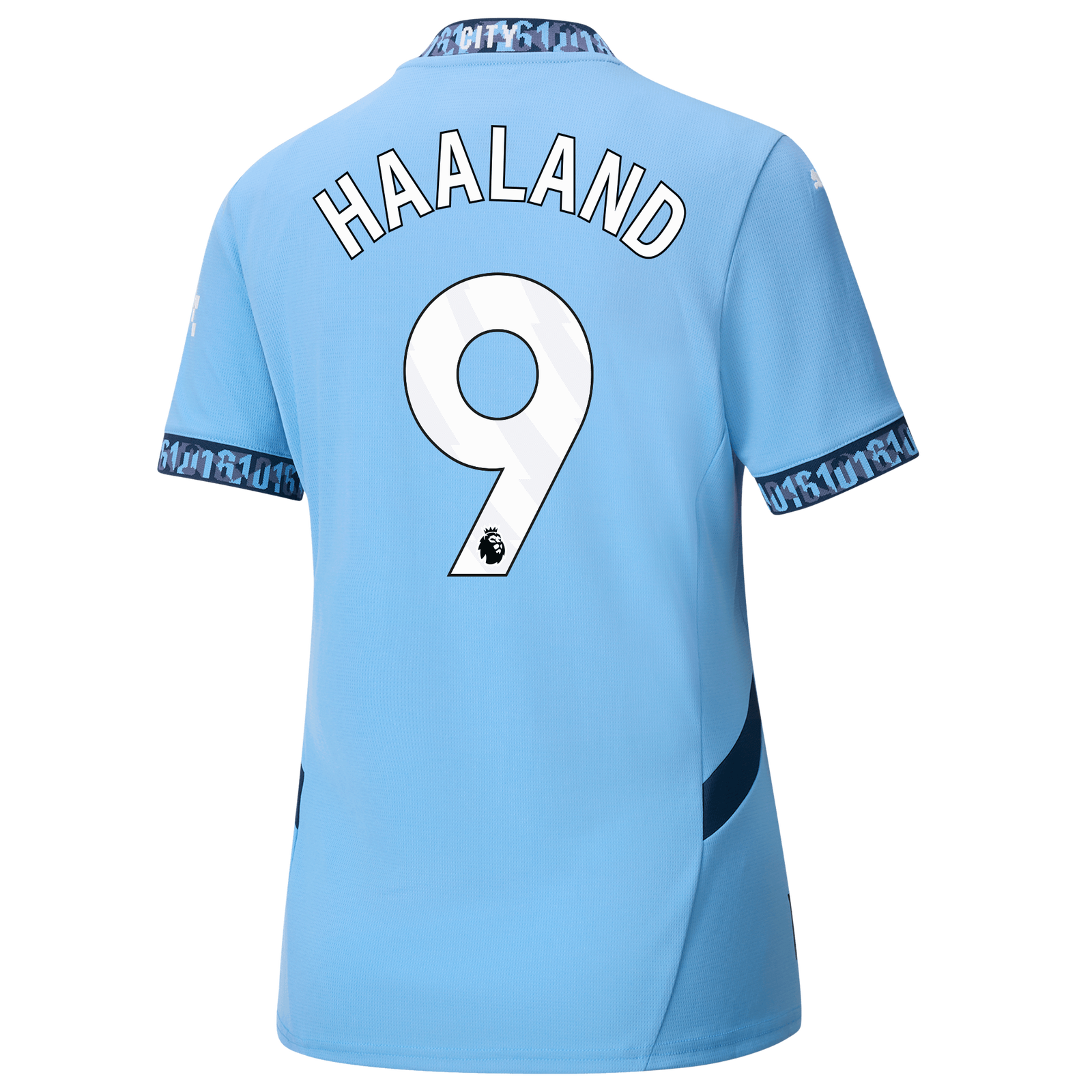 HAALAND #9 Manchester City 24/25 Women's Home Shirt - PL Font