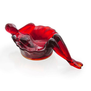 Beautiful Brilliant Red bathing beauty soap dish Beautiful Brilliant Red bathing beauty soap dish