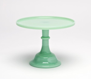 Mosser Jadeite Cake Stand in 10 inch Size Vintage Jade green color Mosser Jadeite Cake Stand in 10 inch Size Vintage Jade green color