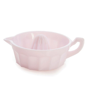 Crown Tuscan Pink Vintage Juice Reamer from Mosser Glass Crown Tuscan Pink Vintage Juice Reamer from Mosser Glass