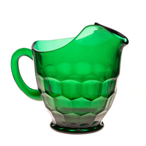 Mosser Glass Georgian 48 oz Hunter Green Pitcher Mosser Glass Georgian 48 oz Hunter Green Pitcher