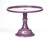 Mosser Vintage Style cake stand in eggplant color 9 inch diameter