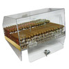 The Laurence:3 Bin Acrylic Display Cigar Humidor