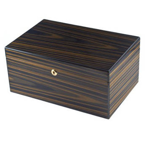 Desktop Cigar Humidor: Bourbon Street 125 Cigar Humidor