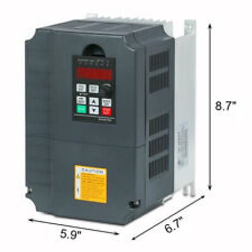 Huanyang Brand CNC 10HP 34A 7.5KW 220VAC Variable Frequency Drive Inverter VFD 