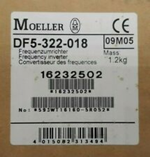 Moeller DF5-322-018 Frequency Inverter 
