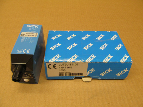 Sick Lut9U-11106 Luminescence Sensor 1047049 12-30 Vdc (2 Available)