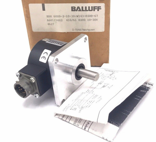 Balluff Bdg 6009-2-10-30-W143-0200-67 Incremental Encoder 10-30V