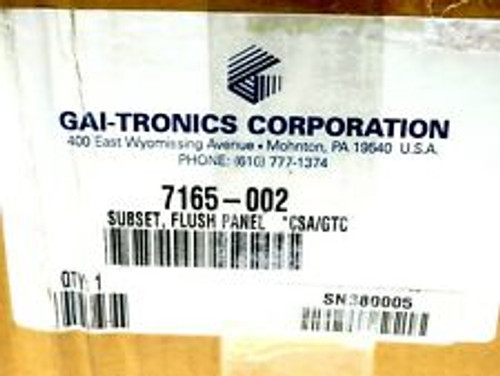 Gai-Tronics 7165-002 Flush Panel Subset 7165002