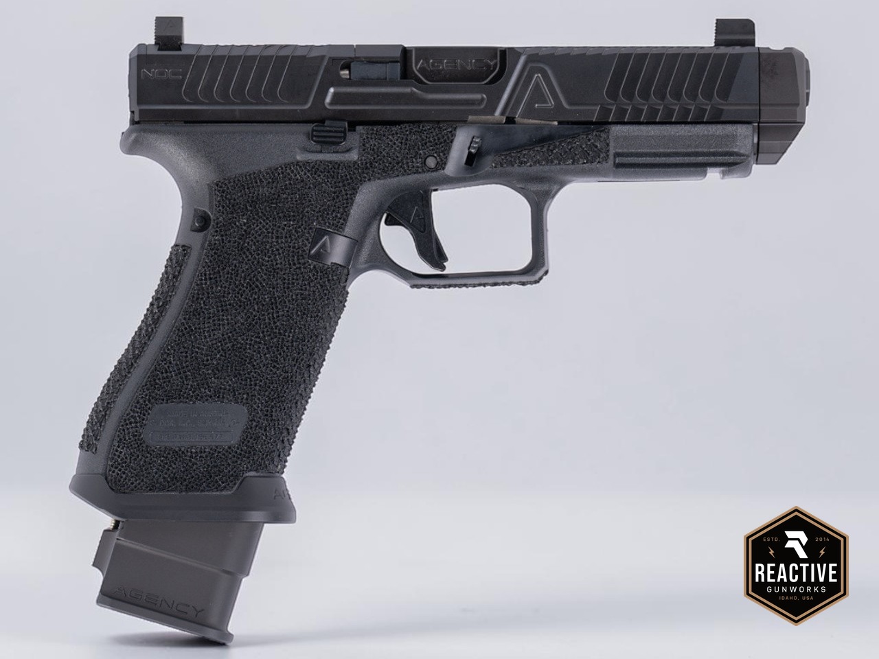 Agency Arms NOC 2.0 Glock 45 Black Barrel-img-0