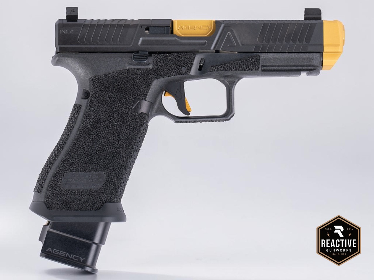 Agency Arms NOC 2.0 Glock 45 TiN Barrel/Comp-img-0
