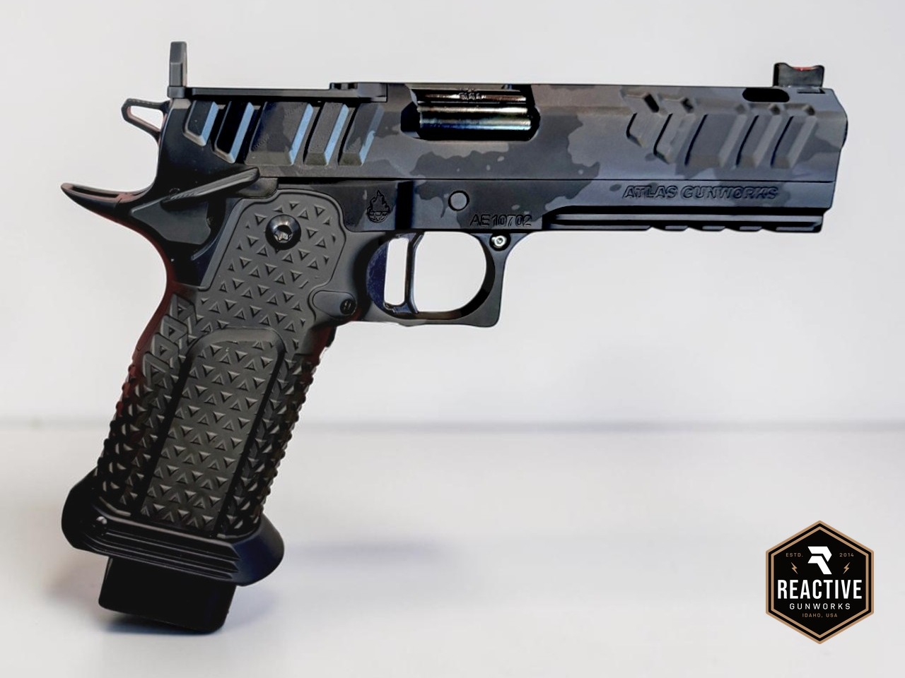 PVD Camo Atlas Apollo V2 Ported Black DLC Bi-Tone DMC (9mm) 4.6-img-2