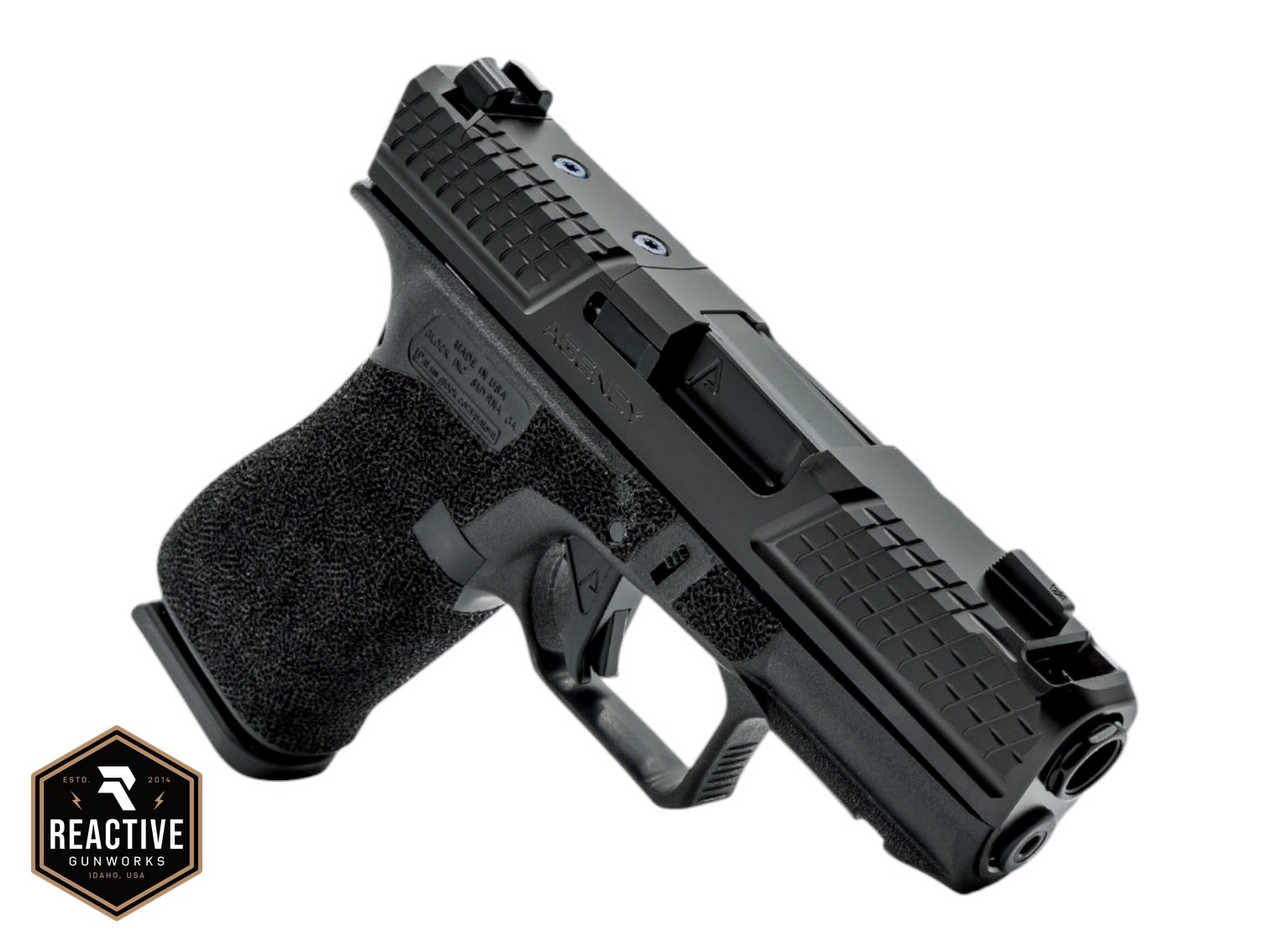 Agency Arms G43X Cayman Mono Port Black DLC-img-0