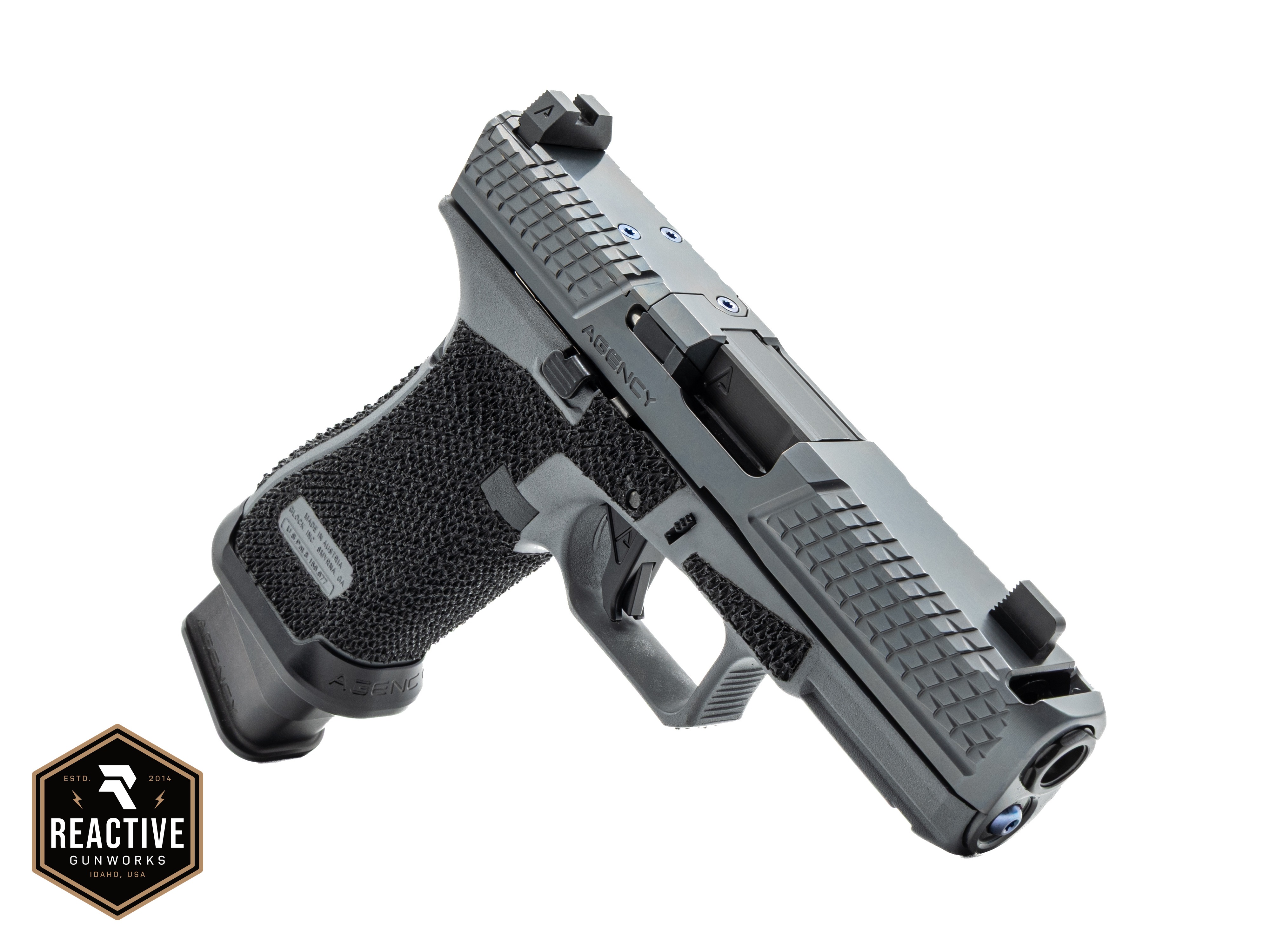 Agency Arms G45 Gen 5 Cayman Mono Port Gray PVD-img-0