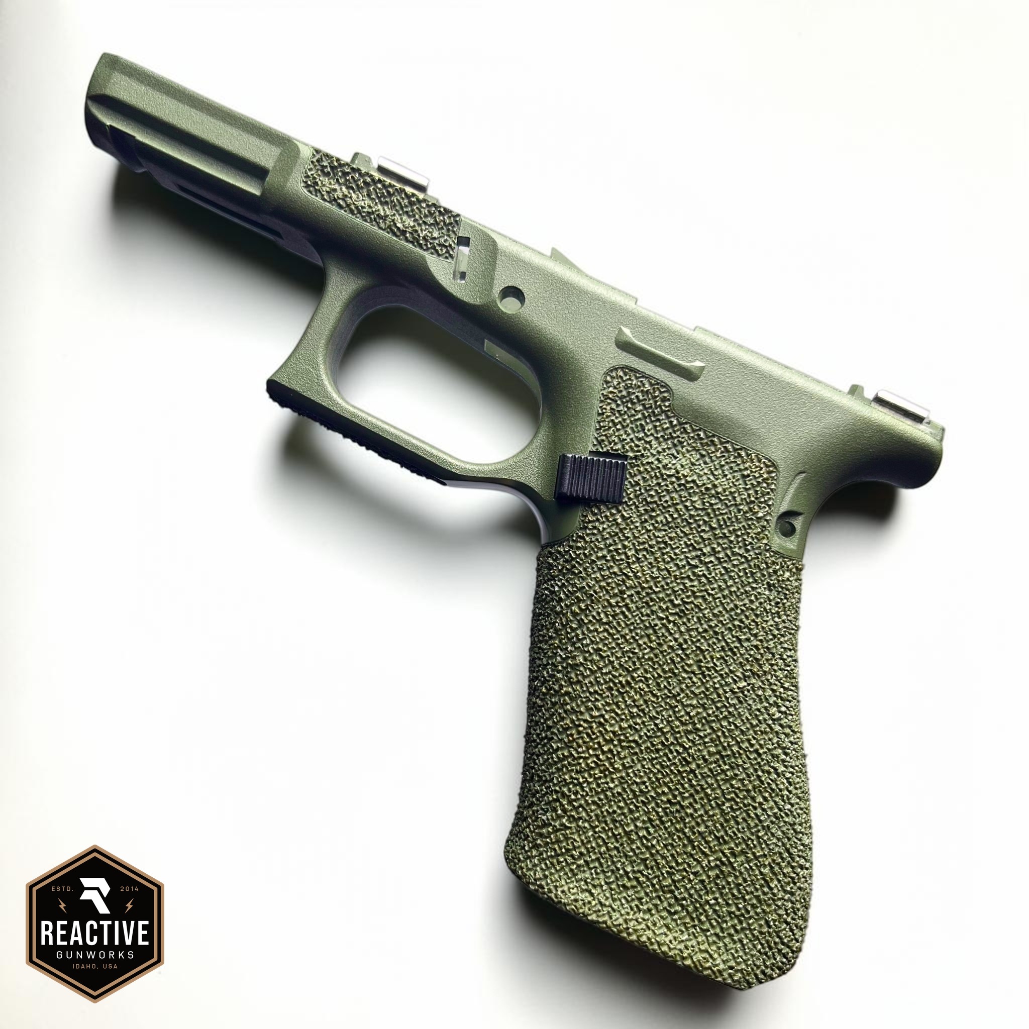 Lead Baron Customs G45 Factory BFG Stippled Frame — X-img-0