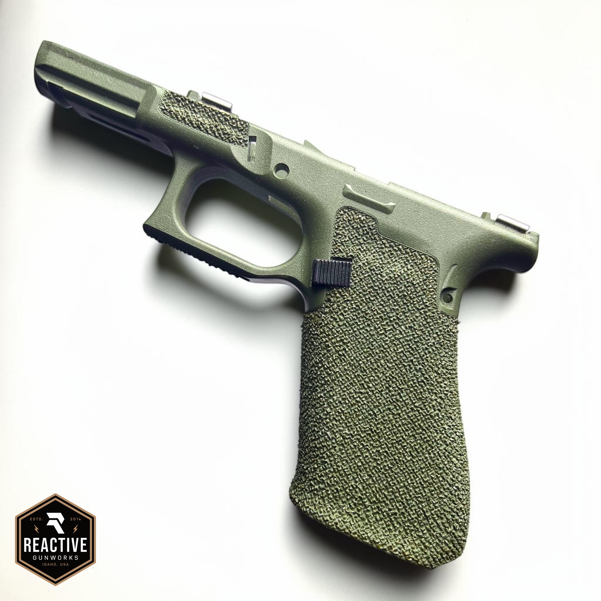 Lead Baron Customs G45 Factory BFG Stippled Frame — X-img-0