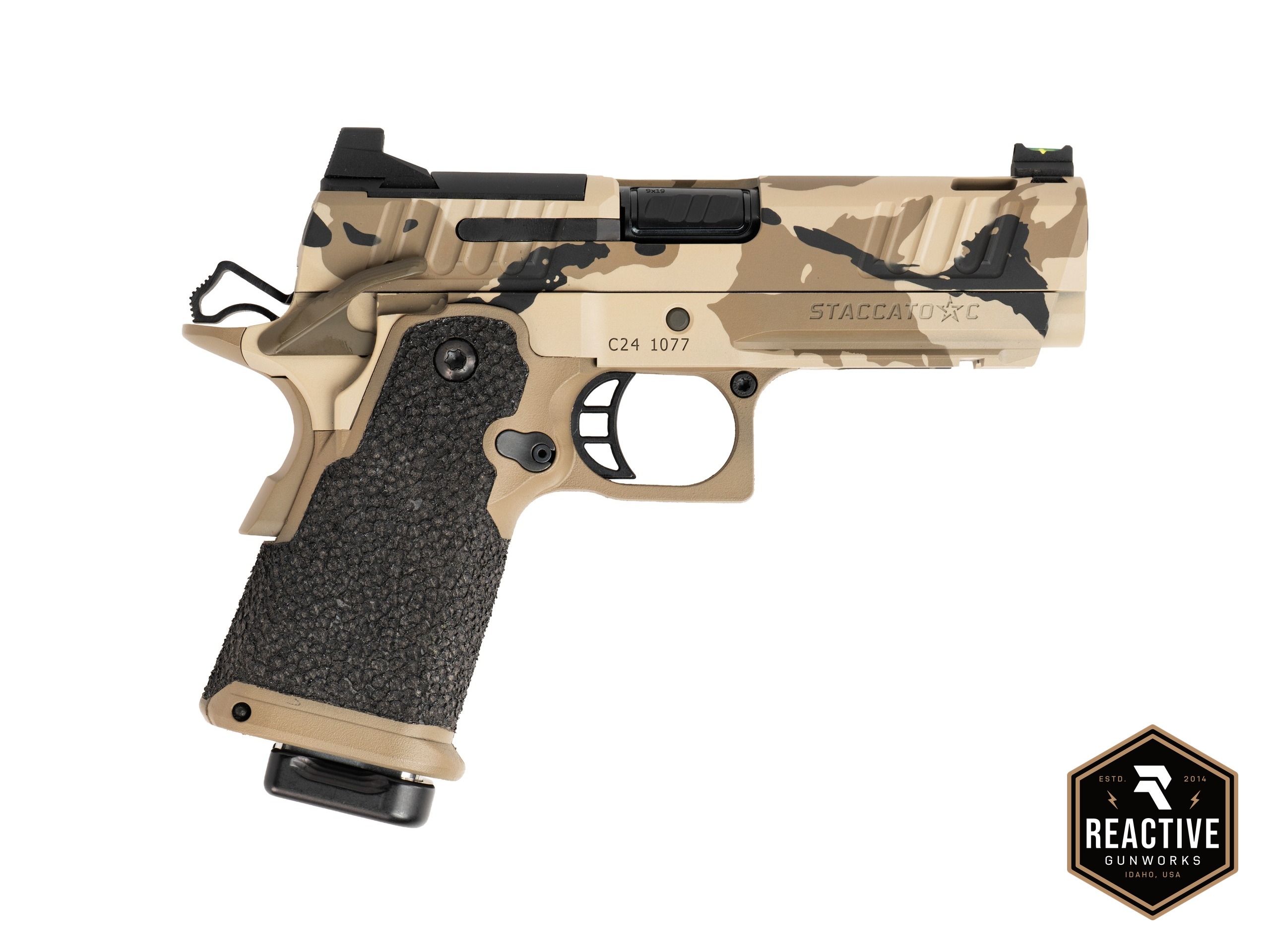 DMC Staccato Ported C Aridzona Camo Stippled (9mm) DPO-img-0
