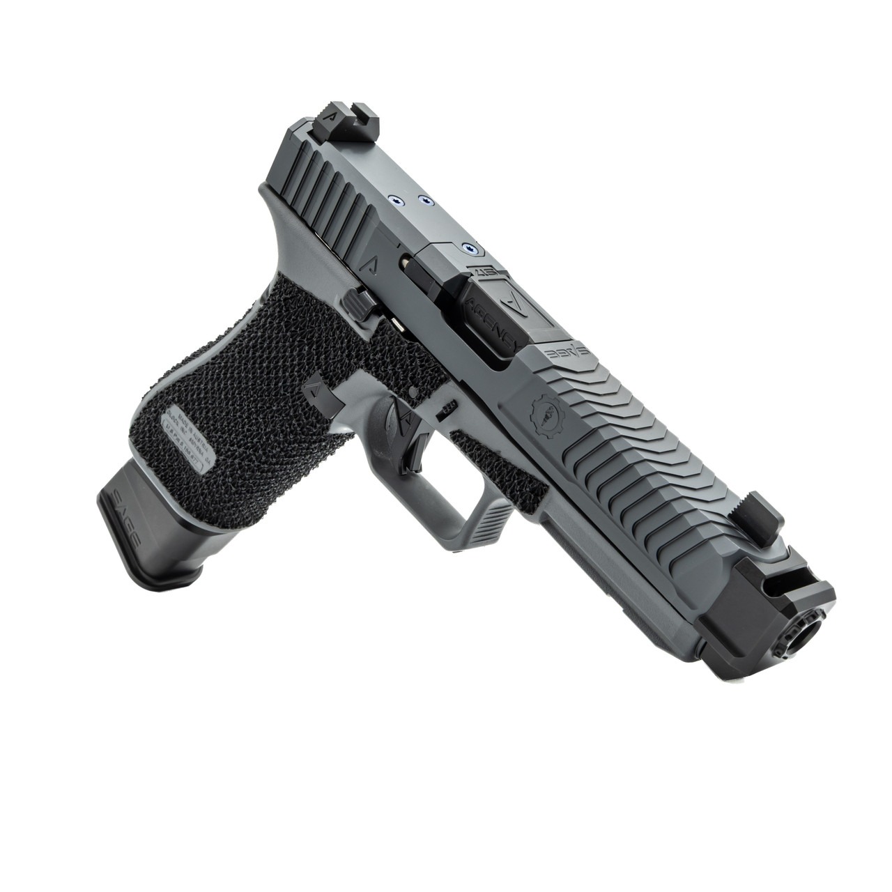 Agency Arms x Sage Dynamics Glock 17 Gavel Gray PVD-img-1