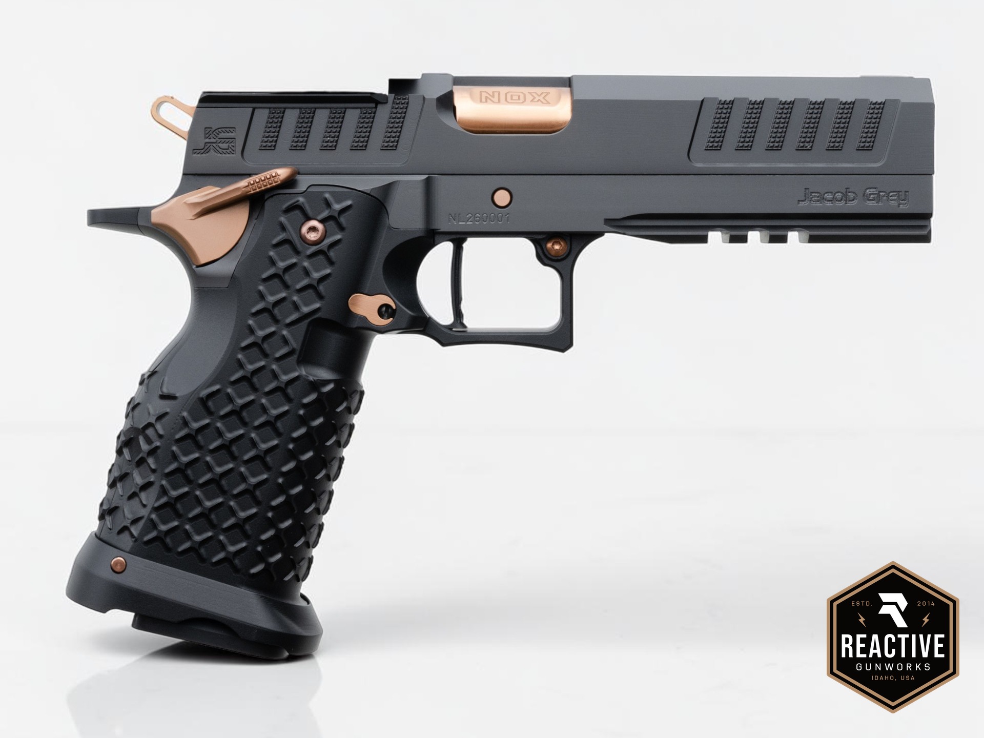 Jacob Grey NOX9 LO [Limited Optics] 5 17RD 2011 (9mm) W/ RMR Plate-img-0