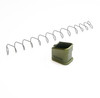 Agency Arms Sage Dynamics +5 Basepad for Glock Green