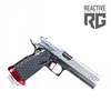 SVI Infinity IED Silver/Red 5" 9MM Optic Ready