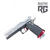 SVI Infinity IED Silver/Red 5" 9MM Optic Ready