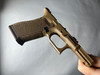 Lead Baron Customs G19X Stippled Frame Tracker Texture Magwell Single Recessed Tracker Texture
