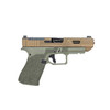 Agency Arms Glock 48 MOS Bonesaw Bronze/Green