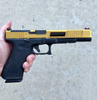 ASTRA Defense G17L Gen 5 Spec A Polished TiN Slide - MOS Cut