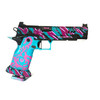 Vulcan Staccato XL Island Barrel Miami Tiger Stripe Ignis Ported Metal Grip