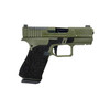 Agency Arms Glock 43X MOS Bonesaw OD Green Premier DLC Standard Stipple