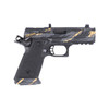 Monsoon Tactical Staccato HD P4 Gold / Grey Tiger Stripe GMGK Cherry Blossom 9mm Package 2