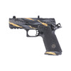 Monsoon Tactical Staccato HD P4 Gold / Grey Tiger Stripe GMGK Cherry Blossom 9mm Package 2