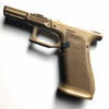 Lead Baron Customs G19X Stippled Frame — Tracker, SLR Magwell