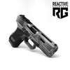 Agency Arms Glock 19 Gen 5 Urban Battleworn Grey Aggressive Stippling