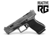 Agency Arms Glock 19 Gen 5 Urban Battleworn Grey Aggressive Stippling