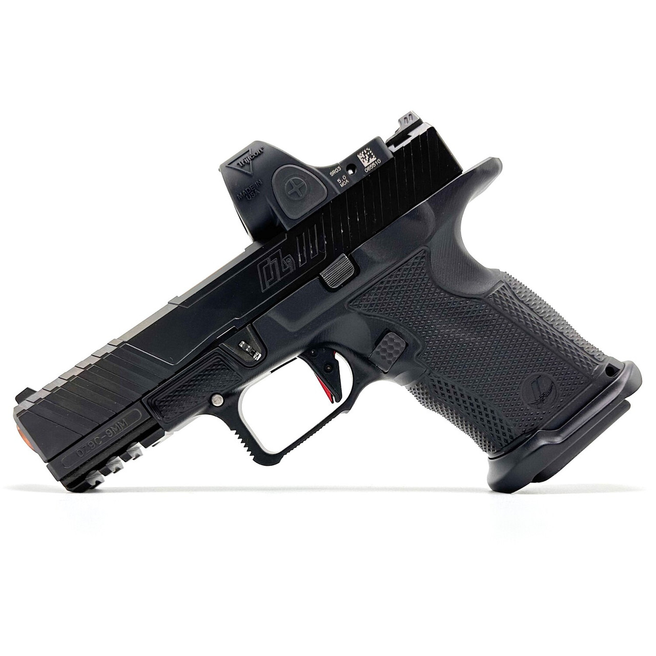 Icarus Precision Zev OZ9 Compact Grip Module Black | Reactive Gunworks