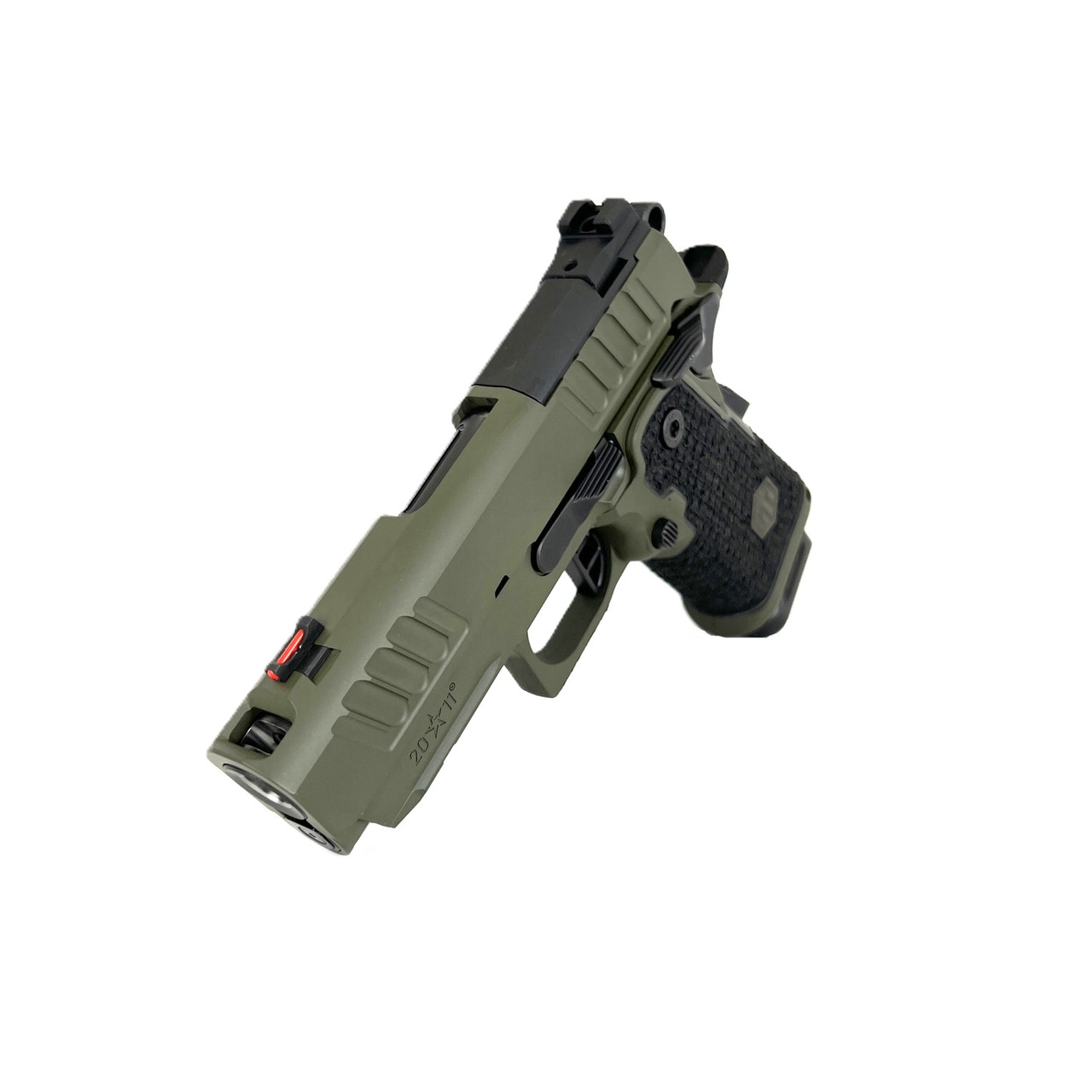 Monsoon Tactical Staccato CS OD Green Mini Genghis Komp (9mm