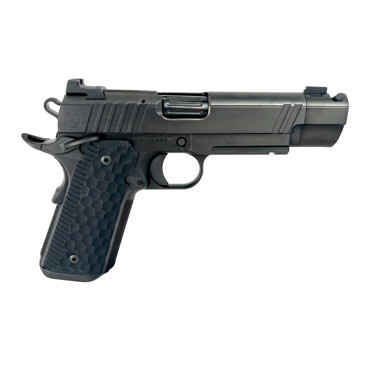Nighthawk Custom Fire Hawk (.45 ACP) IOS Black DLC Ambi Recon Rail